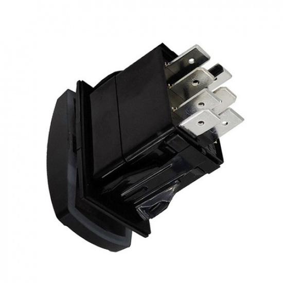 Part Switch Turn Signal Vehicle 7Pin ABS Accessories Black Boat For RV