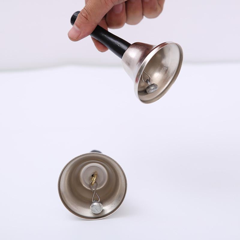 Праздничный Рождественский Колокольчик Санта-Клауса с Радостными Золотыми и Серебряными Цветами для Праздничного Настроения