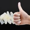 100 шт. латексные антистатические напальчники прозрачные глазированные защитные перчатки для рабочего места