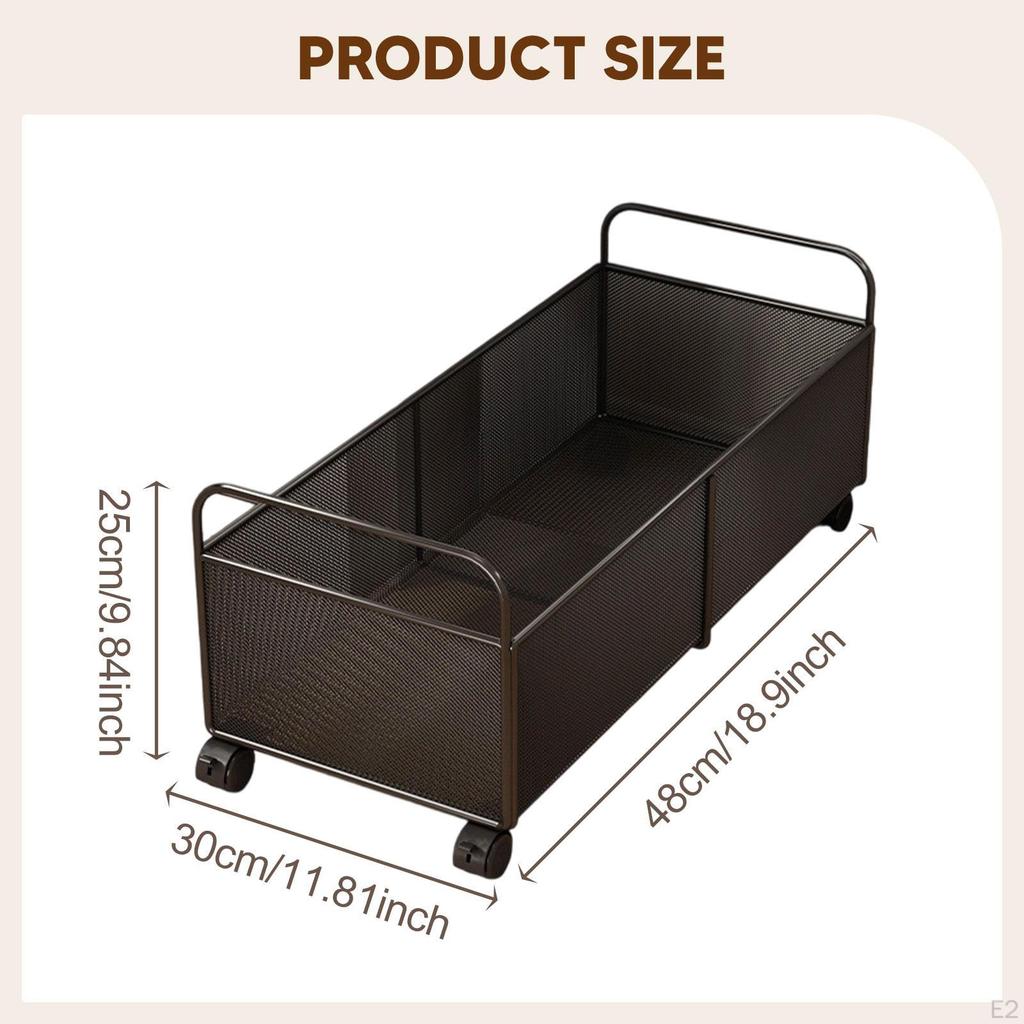 Файловая тележка на колесах для организации книг и игрушек