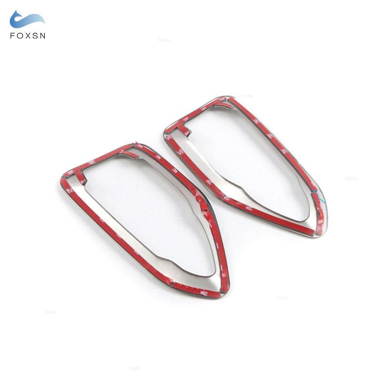 Автомобильные аксессуары из нержавеющей стали, боковая панель приборной панели, вентиляционное отверстие для кондиционера, накладка для Jetour X70 2018 -