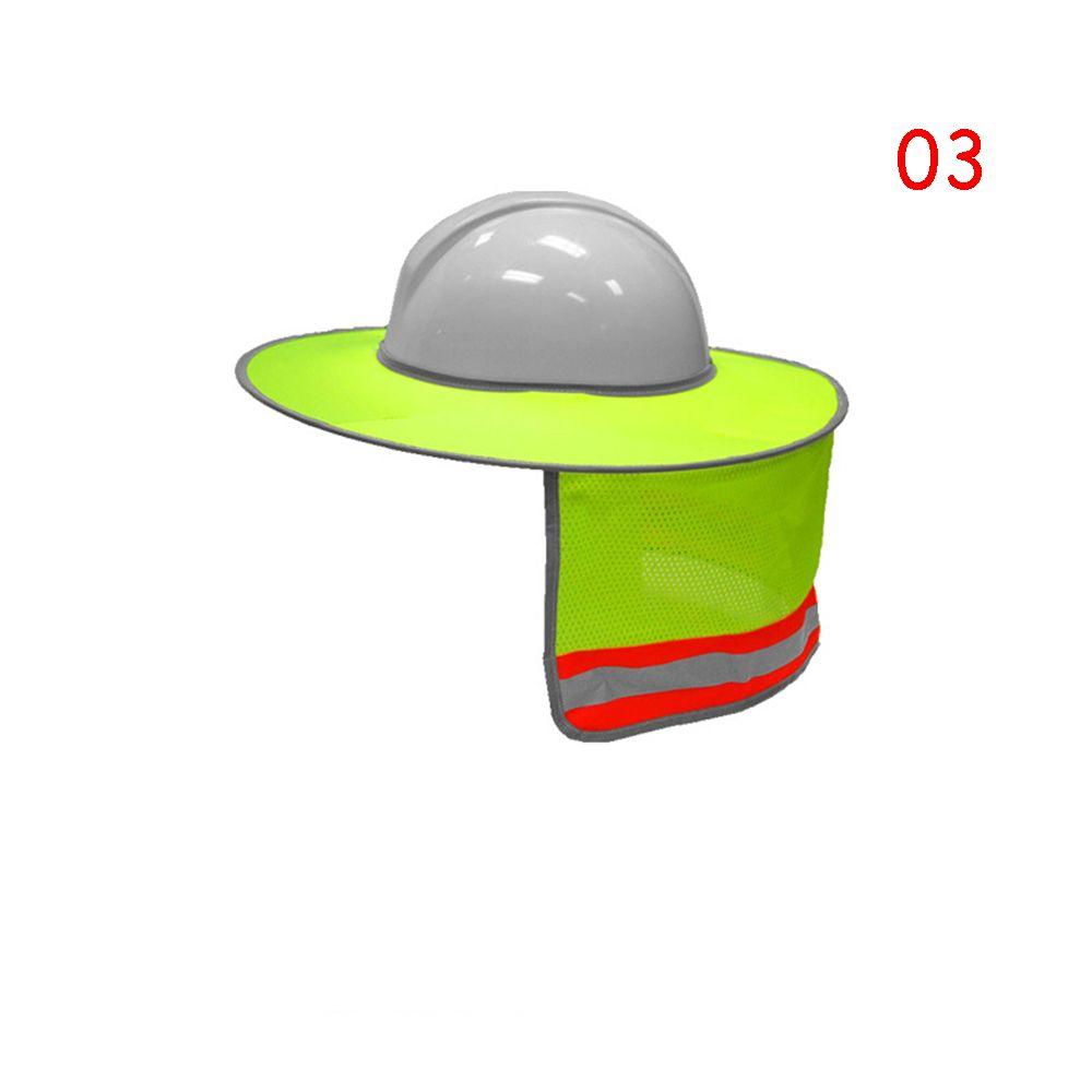 Безопасность Prevent Bask Защитное снаряжение Каска Щит для шеи Шлем Солнцезащитный козырек Светоотражающая полоса