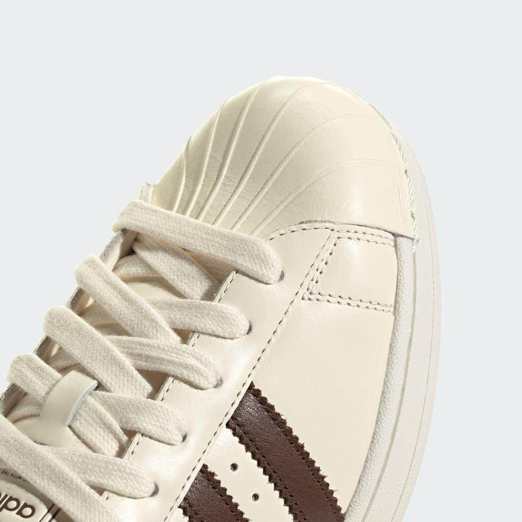 Adidas Originals Superstar 2 Skateboard Shoes Unisex Ivory/Reddish Umb