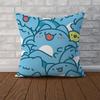 BBugcat Capoo Pillow Case For Car Sofa Decorative Home Doublesided Print Plush Square Throw Pillow Cushion Cover
