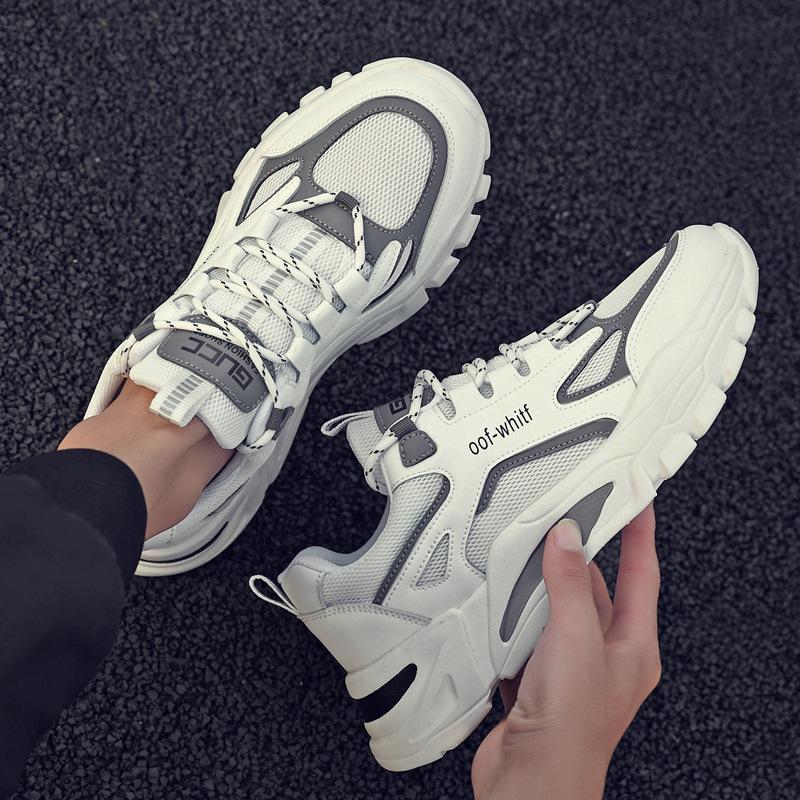 2025 весна новые спортивные кроссовки повседневная мужская обувь мужская корейская версия модные туфли для папы модная обувь для подростков