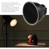 7" Standard Reflector Diffuser Lampshade Dish, 60° Honeycomb Grid, Bowens Mount Studio strobe flash light for speedlight