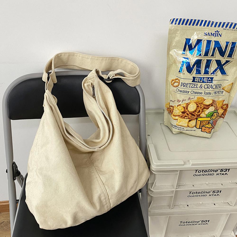 Fashion Women's Shoulder Bag Large Canvas Crossbody Bags Cotton Cloth School Bag Handbags Perfect For Back-To-School