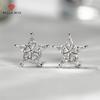 Cute Star Stud Earrings for Women Simple Stylish Female Ear Earrings Wedding Party Luxury Fashion Accessories Jewelry