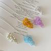 Grape Shape Necklace Colorful Long Style Adjustable Drawstring Sweater Chain Elegant Versatile Jewelry Accessories