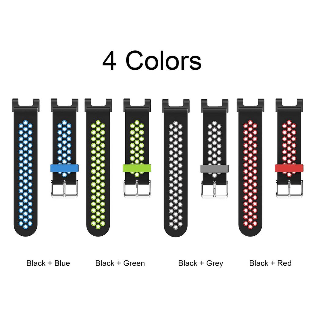 Silicone Watch Band Compatible with Huami Amazfit T-Rex / T-Rex Pro Watch Strap Replacement Band