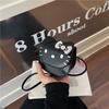 Hello Lovely Kitty Fashion 2025 Single Shoulder Crossbody Bag & Women's Cartoon Mini Coin Purse