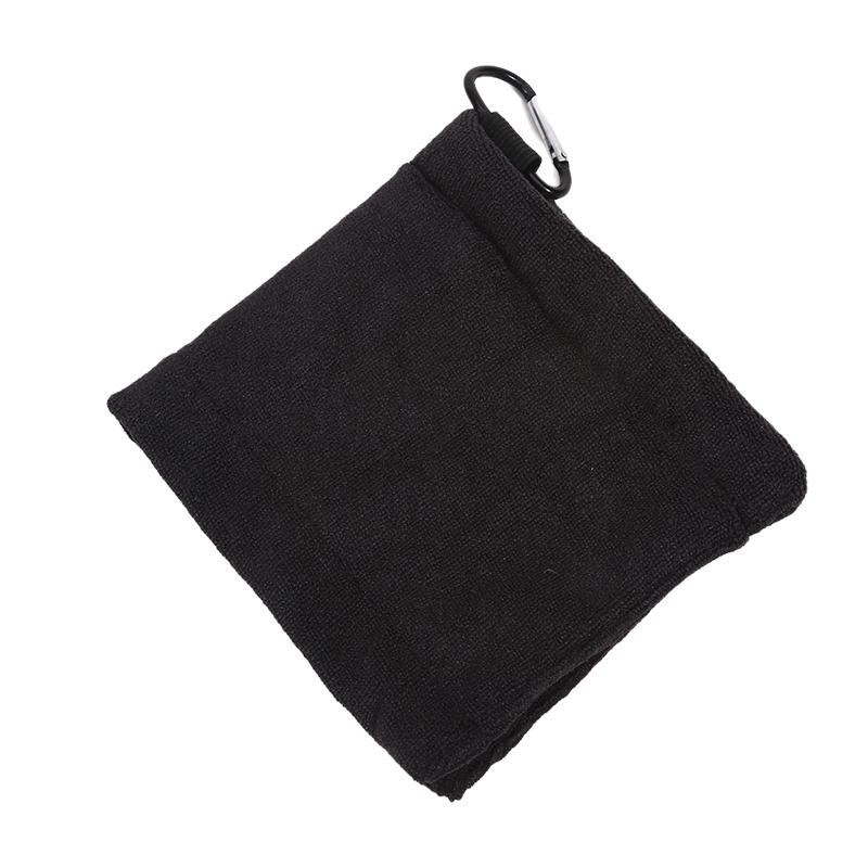 Креативное маленькое полотенце для гольфа с зажимами, портативное маленькое карманное полотенце для гольфа, аксессуары для чистки