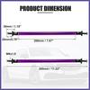 200mm Adjustable Front Bumper Lip Splitter Strut Rod Tie Support Bar Purple