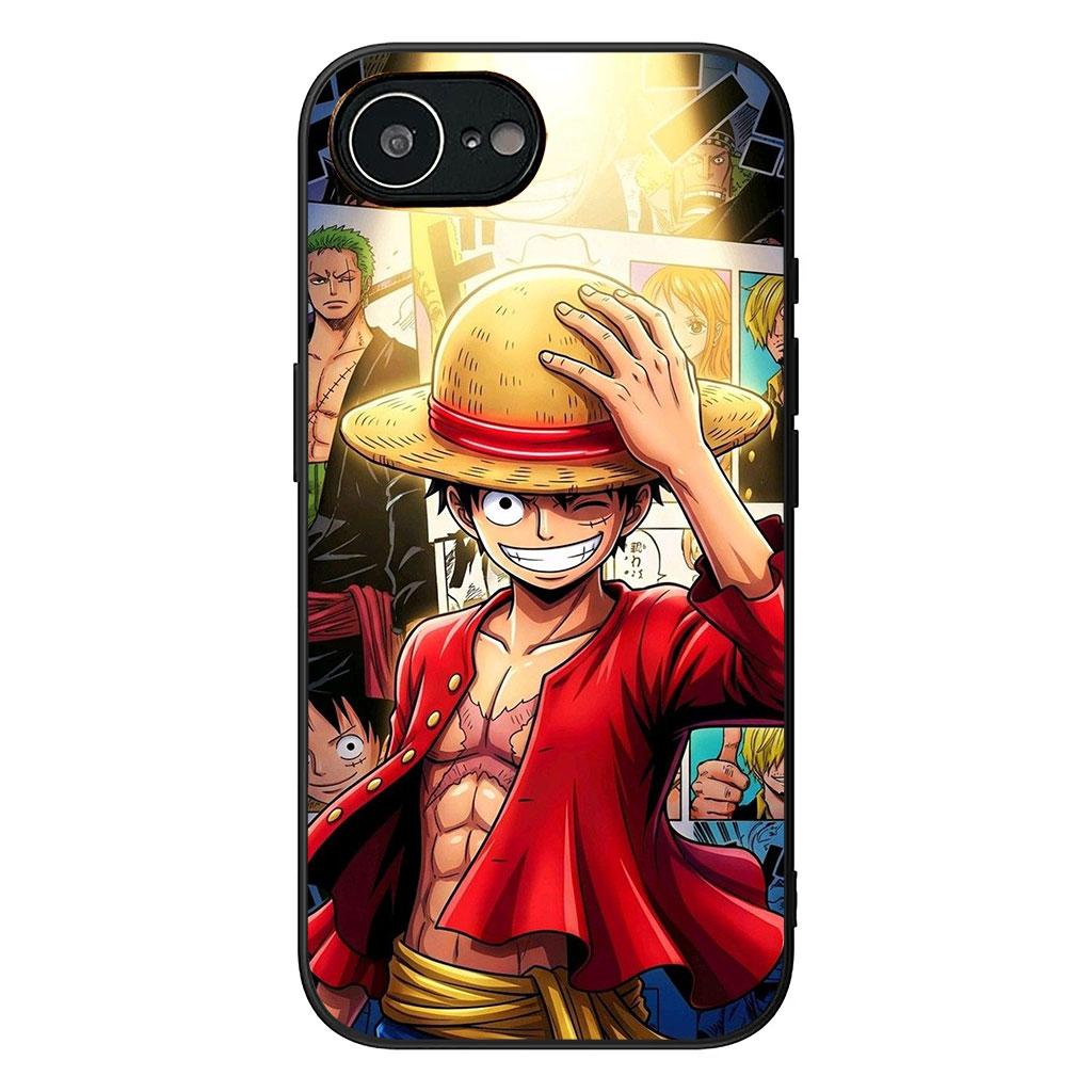 Логотип One Zoro Luffy Piece Аниме Чехол для Motorola Moto G54 G05 G24 G45 G55 G75 G85 G15 G57 G86 Power Edge 50 30 Fusion neo Pro