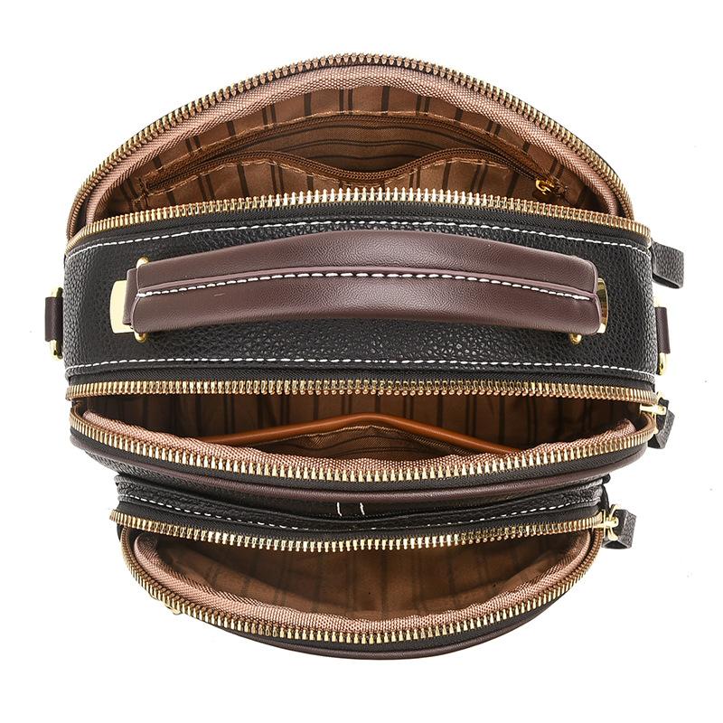 Popular Bag Multi-function Bag 2025 New Women's Bag Large Capacity High Value Women's Bag Shoulder Messenger Bag Women's Tide