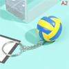 Volleyball Keychain Mini Pvc Volleyball Keychain Bag Car Keychain Ball Key Ring