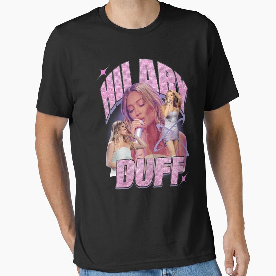 Hilary Vintage Duff Collage Pop Music Fan Retro Aesthetic Essential T-Shirt