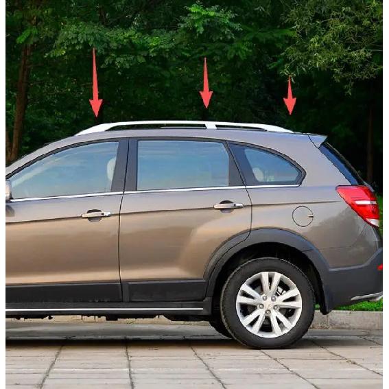 1 шт. Серебристая пластиковая крышка багажника на крышу для Captiva 2008-2017 Защитный колпачок для багажника на крышу Аксессуары
