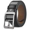 Men's Genuine Leather Vintage Pin Buckle Belt - Fashion Casual Waist Belt for Jeans