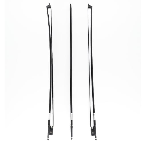 VINGOBOW Carbon Fiber Viola Bow with Natural Black Horsehair