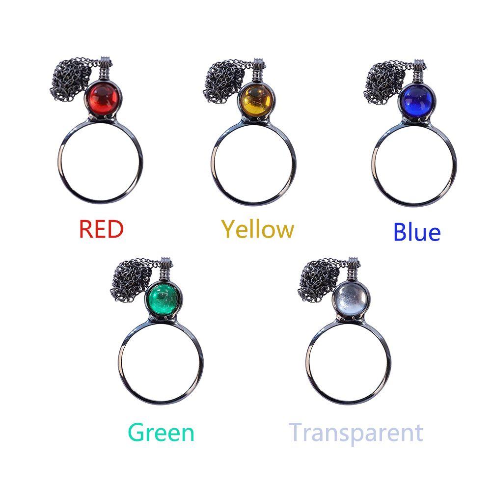 Alloy Multi-color optional 6x magnification Multipurpose Monolithic eyepiece Pendant Magnifying glass necklace Magnifier