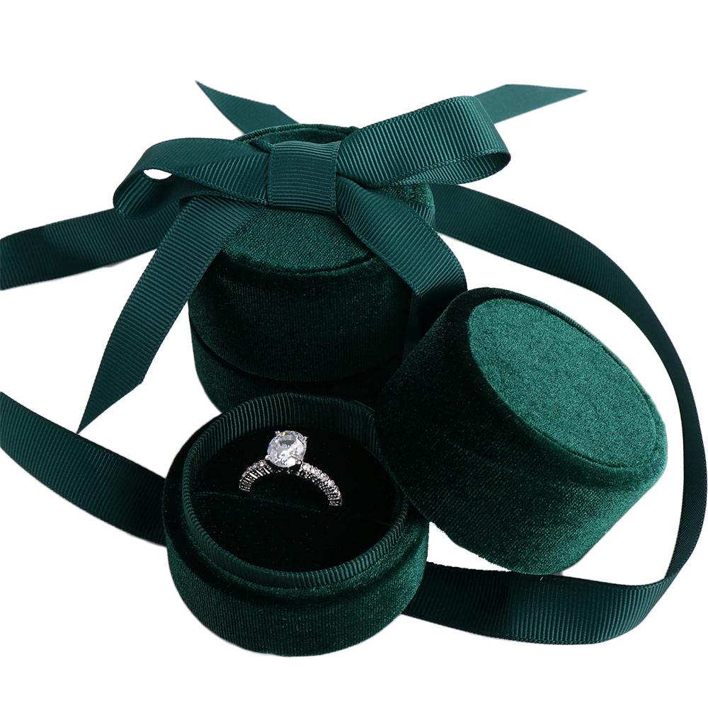 Wedding Velvet Engagement Ring Jewelry Display Jewelry Box Displays Box Fashion Accessories