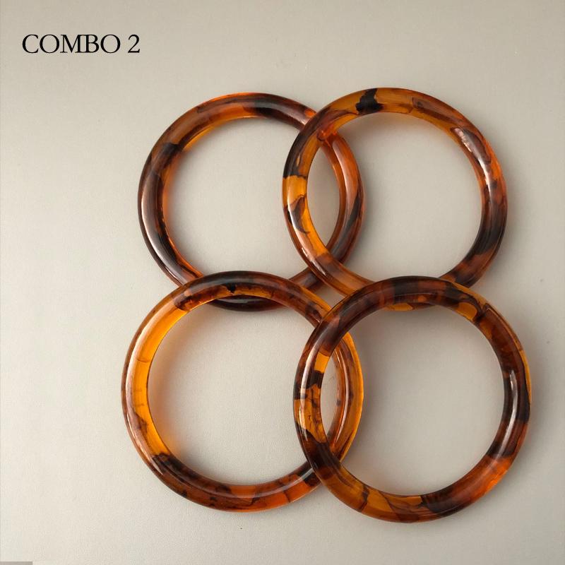 Новая женская сумка своими руками, аксессуар, леопардовый, бежевый, из акриловой смолы, детали сумки, роскошный браслет ручной работы, женский сменный браслет с ручкой, обруч