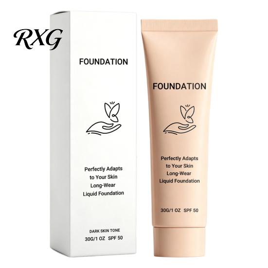Even Skin Tone Foundation 30G Color Changing Liquid Foundation, SPF 50 Natural Deep Women Long-Lasting Lightweight Makeup Concealer for All Types
