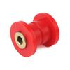 Control Arm Bushing Set for Front Suspension Service, with Flanged Polyurethane Bodies and Metal Center Hardware