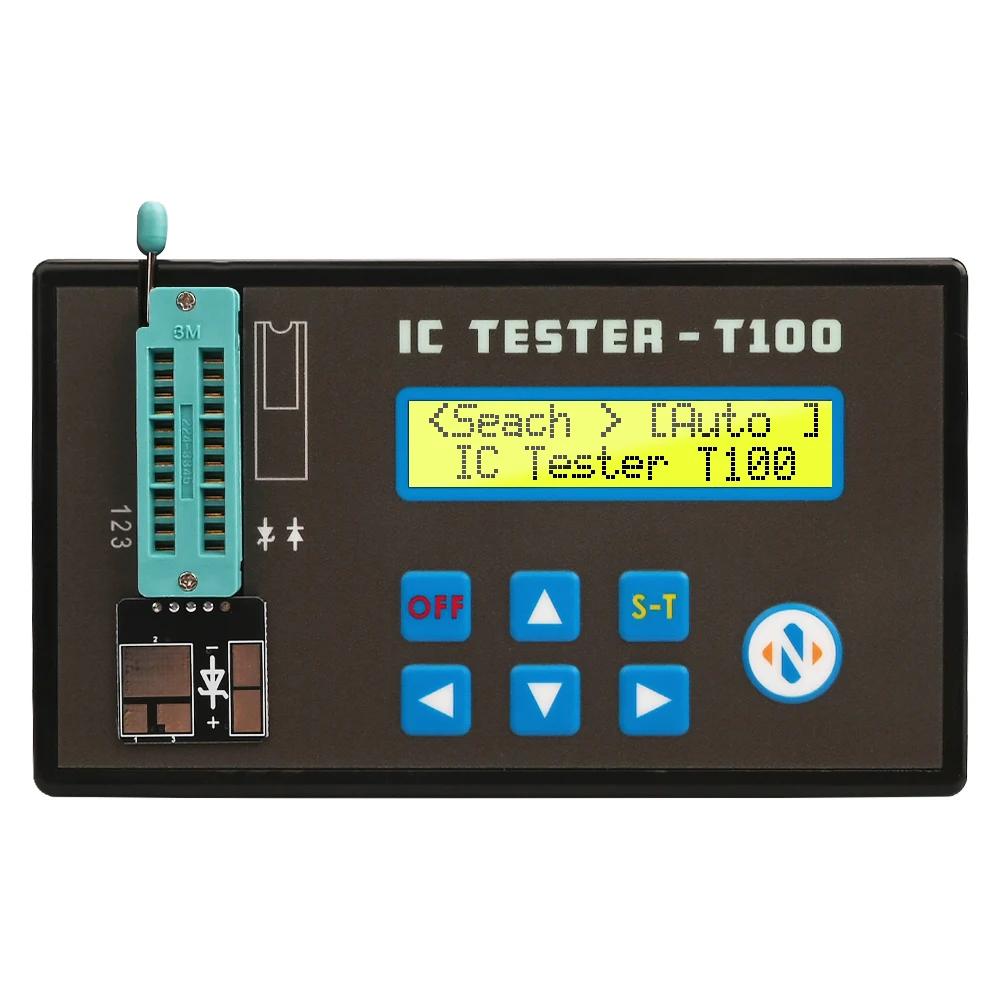 NEW! Handheld Rechargeable LED Integrated Circuit Tester Transistor Diode Triode Tester Digital Transistor IC Chips Detector