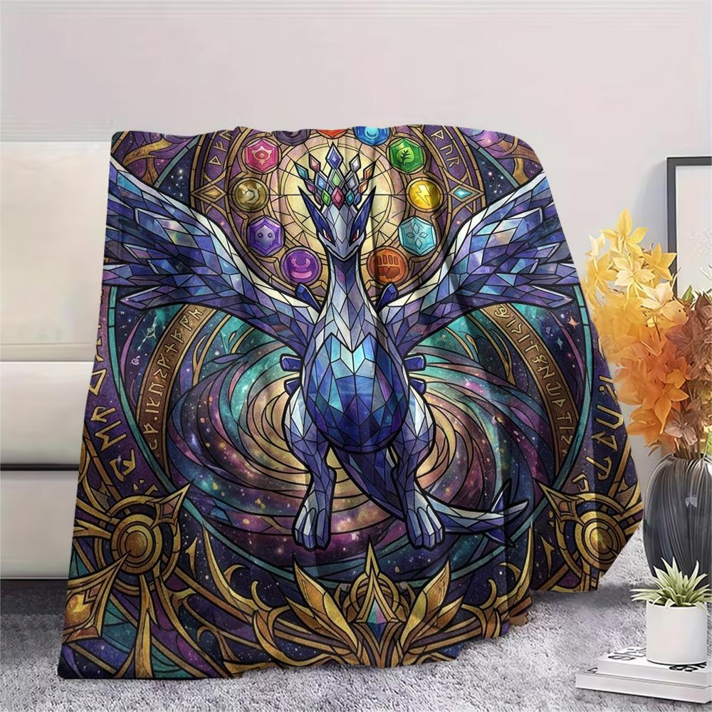 Pokemon Pikachu Print Flannel Blanket, Ultra Soft High Quality All Seasons Warm Throw, Home Decor Cozy Blanket, Perfect Christmas Gift