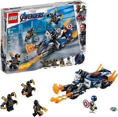 LEGO Супергерои Капитан Америка: Атака Всадника 76123 Конструктор для Мальчиков