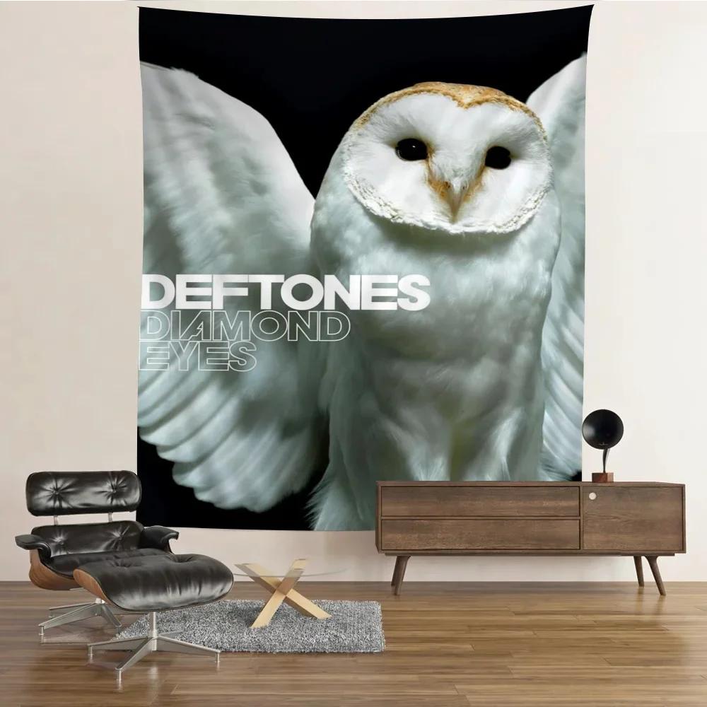 Звезда Хип-Хоп Певец Deftones Подвесной Богемный Гобелен Богемные Настенные Гобелены Мандала Кавайная Декор Комнаты