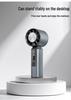 2026 Portable Rechargeable High-Speed Handheld USB Fan with Ice Compress for Outdoor Use