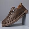 Shoes Men'S Shoes Trendy Versatile Casual Shoes Men'S Leather Surface Soft Sole Business Board Shoes Men'S Leather Shoes