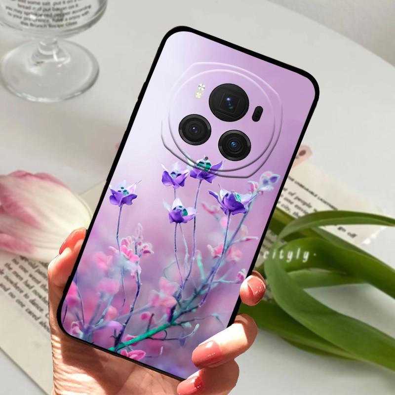 Чехол для Honor Magic 6 Pro животное Силиконовые Мягкие ТПУ Задние крышки Для Honor Magic6 Pro Magic 6 Pro Чехол Защитный Мультяшный Funda