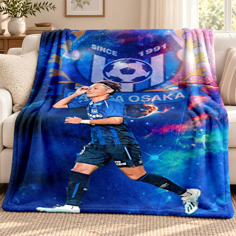GAMBAOSAKA blanket Flannel Blanket Soft Cozy Plush Throw for Sofa Bed Lightweight Home Decoration Outdoor camping