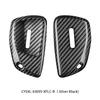 Чехол-крышка из углеродного волокна T-Carbon для брелока автомобиля GMC Yukon Denali Sierra Chevrolet Chevy - Оболочка крышки брелока