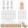 Pack Of 30 Guardian Angel Pendants, Guest Gifts, Christening Wedding With Organza Bag And Kraft Paper Pendant