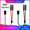Разветвитель DAC Type-C Samsung/Google: Двухфункциональный аудиоадаптер с микрофоном для компьютерных гарнитур