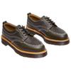 Dr. Martens Lowell Кожаные Повседневные Туфли на Шнуровке Винтажные Унисекс Оливково-Зеленые 42445300