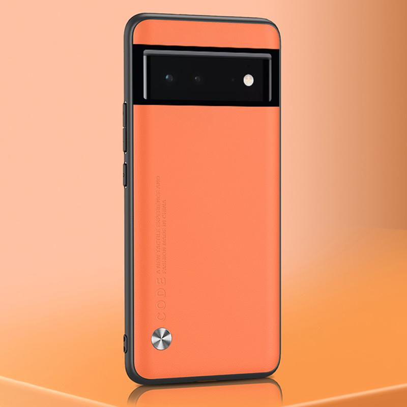 Для Google Pixel 6 5 4XL 6A 5A 4A Чехол Роскошный Мягкий Веганская кожа Текстура Тонкий Защитный Задняя крышка Чехол Для Google Pixel 7 Pro