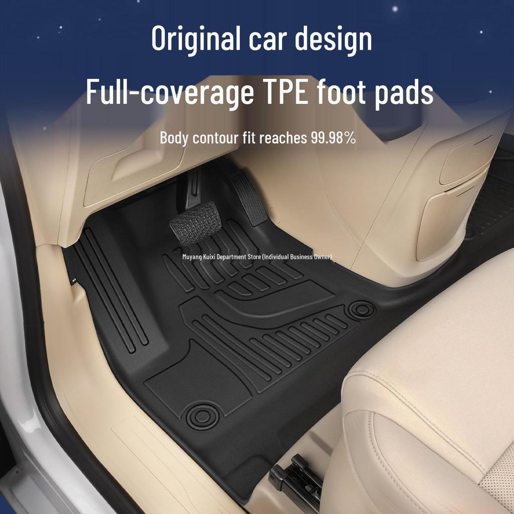 Подходящие ТПЭ коврики для Buick GL8: Полное покрытие для моделей Lu Zun, Business Class и PHEV