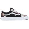 Vans Old Skool Floral Plaid Patchwork Unisex Sneakers Black VN0A5KRSUUW