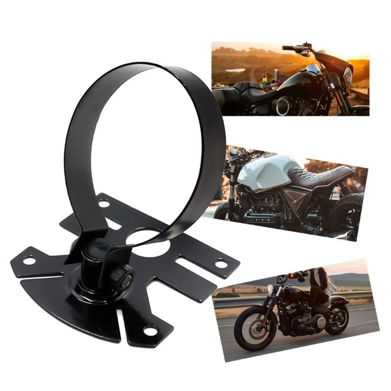 Кронштейн для крепления измерительного прибора диаметром 2 дюйма/52 мм, металлический кронштейн, подставка для приборов, подставка для автомобильного оборудования, черный.