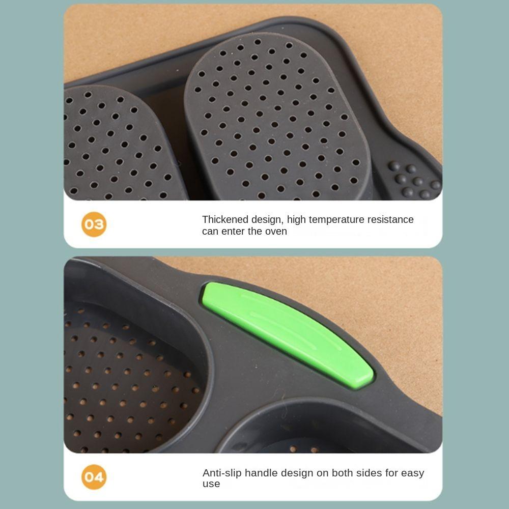 Non-Stick Baking Mould Tray DIY Bread Pastry Mold Multi-purpose Toast Cake Tray Sandwich