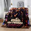 Lionel Messi Cristiano Ronaldo Football Legend Blanket Soft Warm Cozy Suitable For Picnics Chair Bedding Four Seasons Universal Warmthful Decor