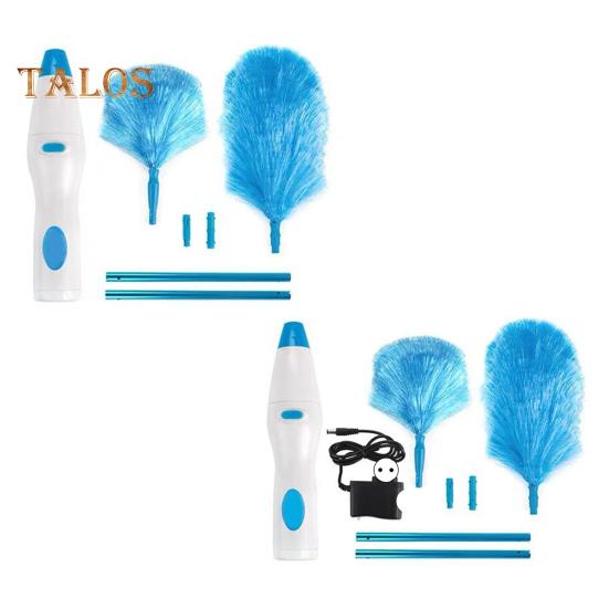 Электрическая щетка для пыли, вращающаяся на 360 градусов, работающая от аккумулятора, быстрая очистка, беспроводная щетка для очистки Spin Duster