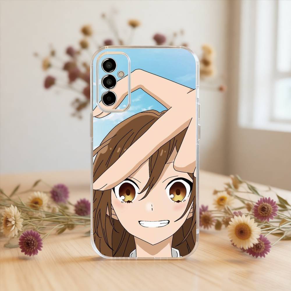 Чехол для телефона Horimiya для Samsung A10, 12, 20, 21S, 30, 31, 40, 50, 51, 52, 70, 71 Прозрачная крышка
