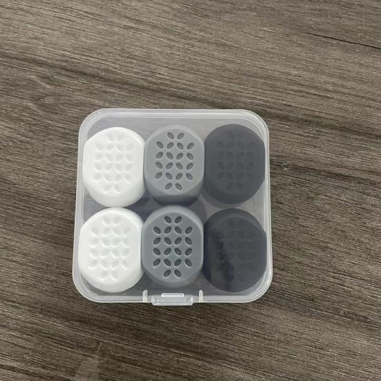 6 шт., силиконовый мяч для тренажера для челюсти, портативный для мужчин и женщин, для моделирования мышц лица, укрепитель челюстных костей, формирователь линии челюсти, тренажер, тонер, инструменты